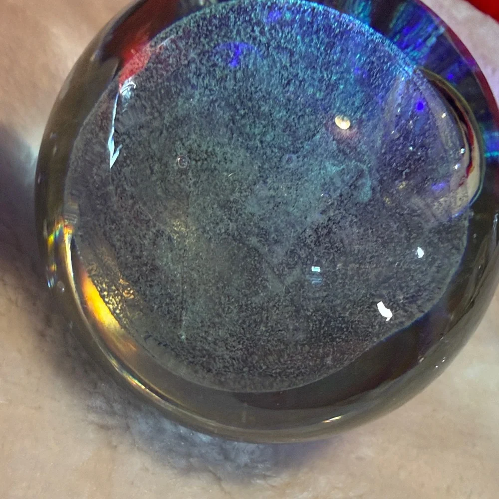 Glass Jellyfish Aquarium Decor